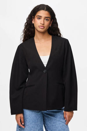 getailleerde blazer zwart