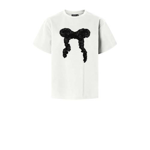 PIECES T-shirt wit afbeelding