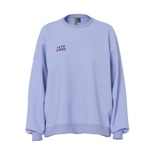 PIECES sweater blauw afbeelding