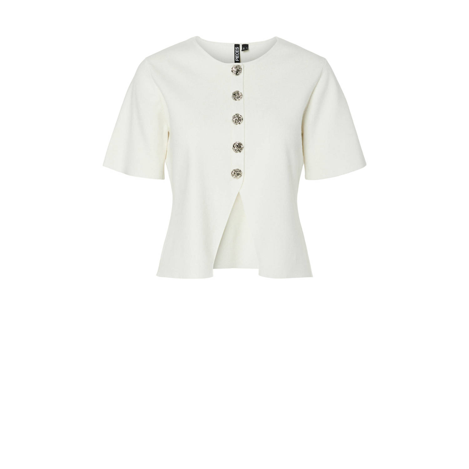 PIECES top ecru