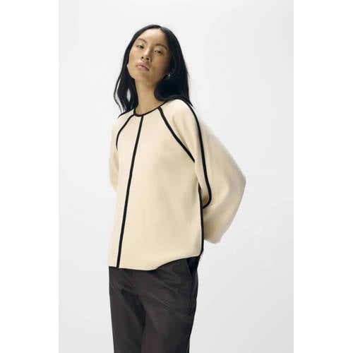 OBJECT sweater ecru afbeelding
