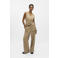 OBJECT straight high waist broek beige