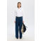 Selected high waist wide leg jeans dark blue denim