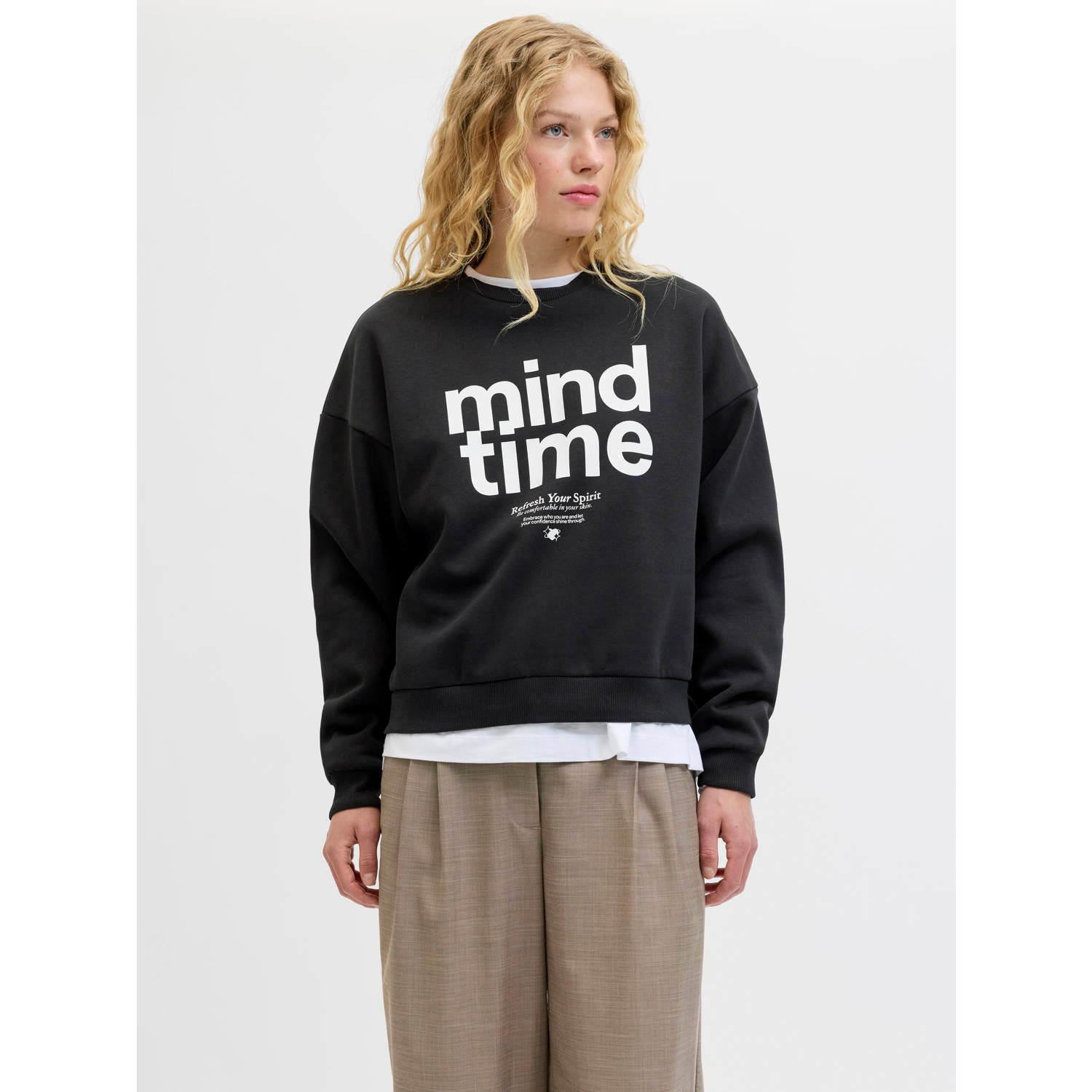 JJXX sweater zwart