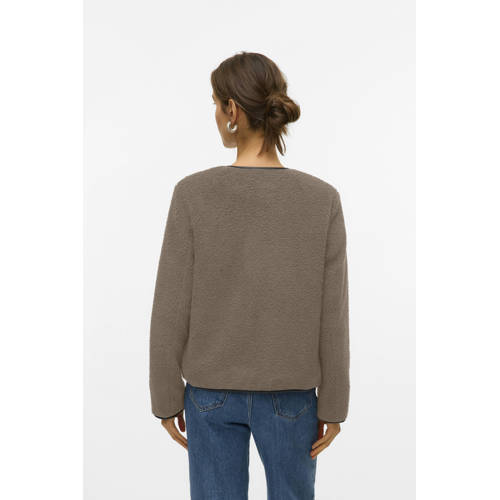 VERO MODA teddy jas bruin afbeelding
