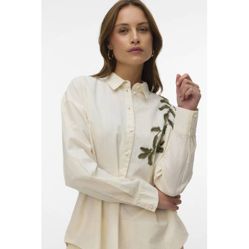 VERO MODA blouse taupe afbeelding