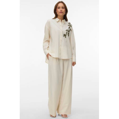 VERO MODA blouse taupe afbeelding