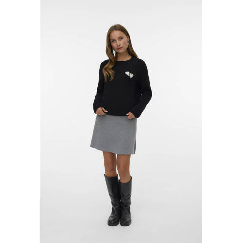 VERO MODA trui zwart gebreid afbeelding