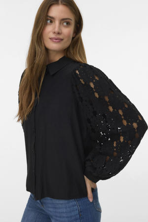 blouse zwart