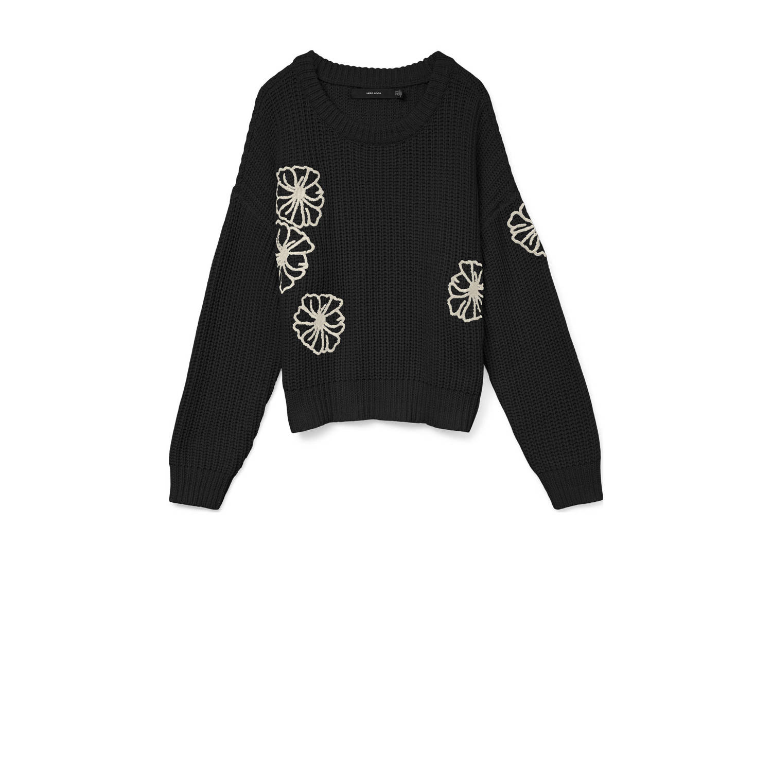 VERO MODA gebreide trui zwart