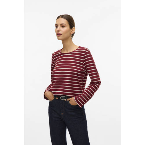 VERO MODA top donkerrood afbeelding