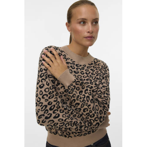 VERO MODA gebreide trui bruin afbeelding