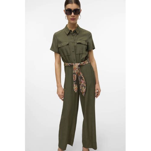 VERO MODA jumpsuit groen straight afbeelding