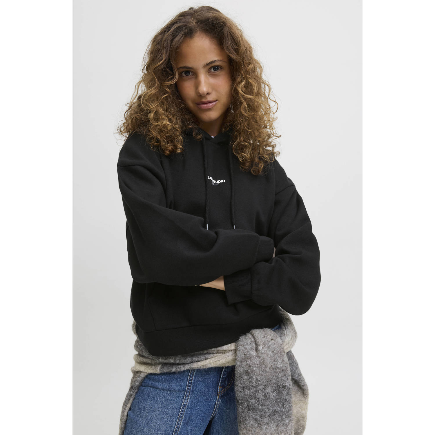 JJXX hoodie zwart