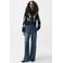 OBJECT wide leg jeans medium blue denim
