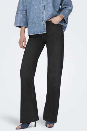 high waist wide leg jeans