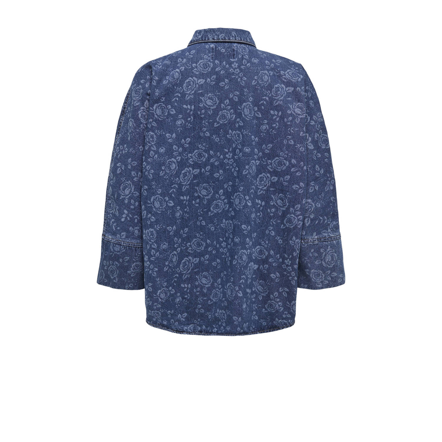 ONLY denim blouse medium blue denim