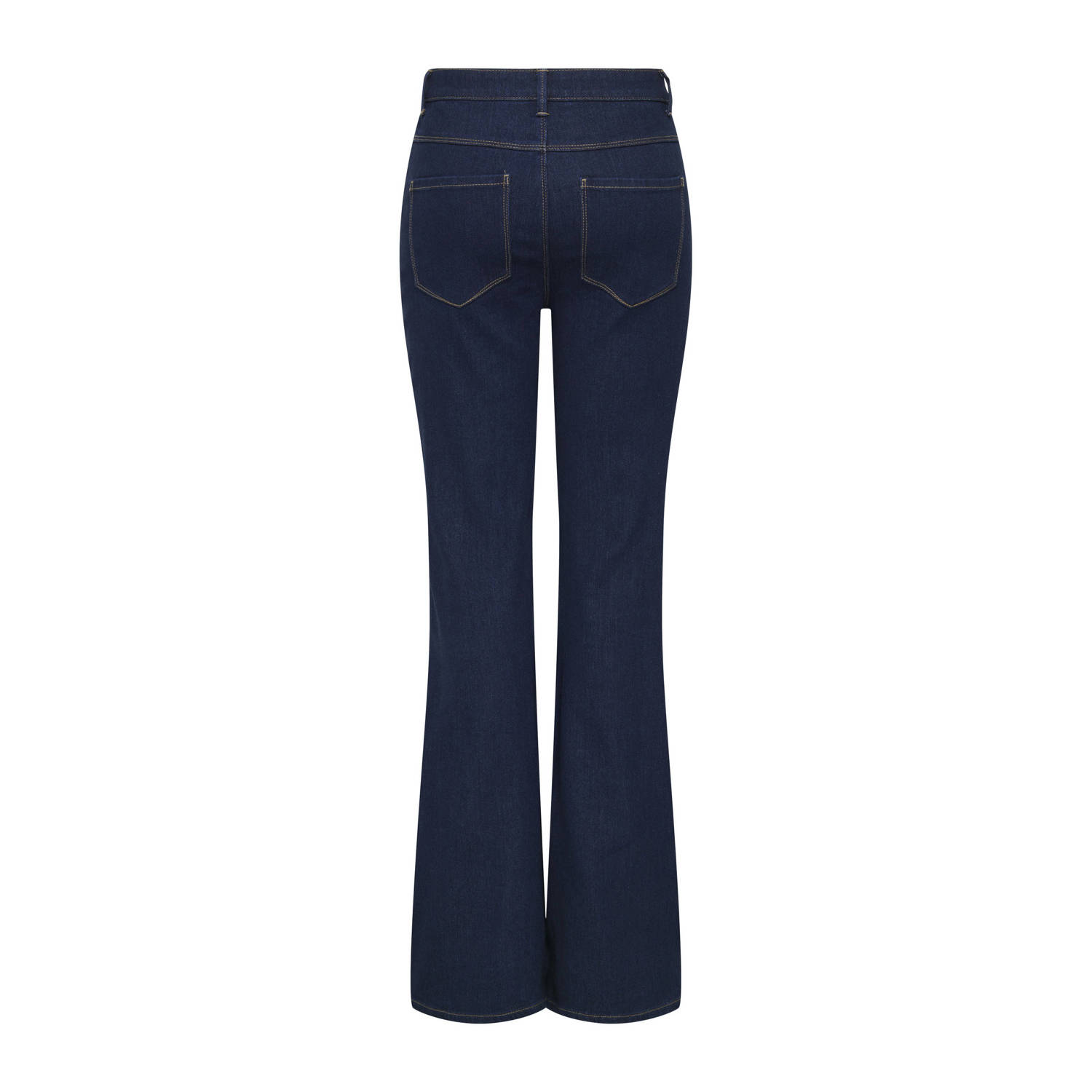 ONLY high waist flared jeans dark blue denim