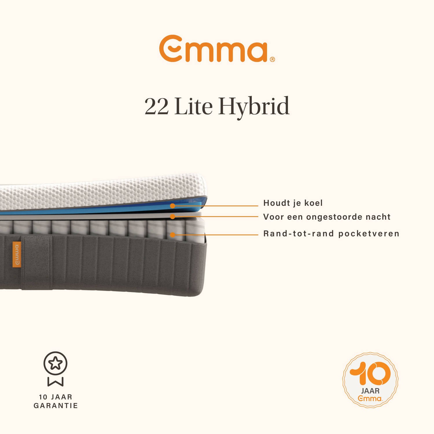 Emma Original Lite Matras 2025 160x200