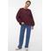 VERO MODA sweater donkerrood