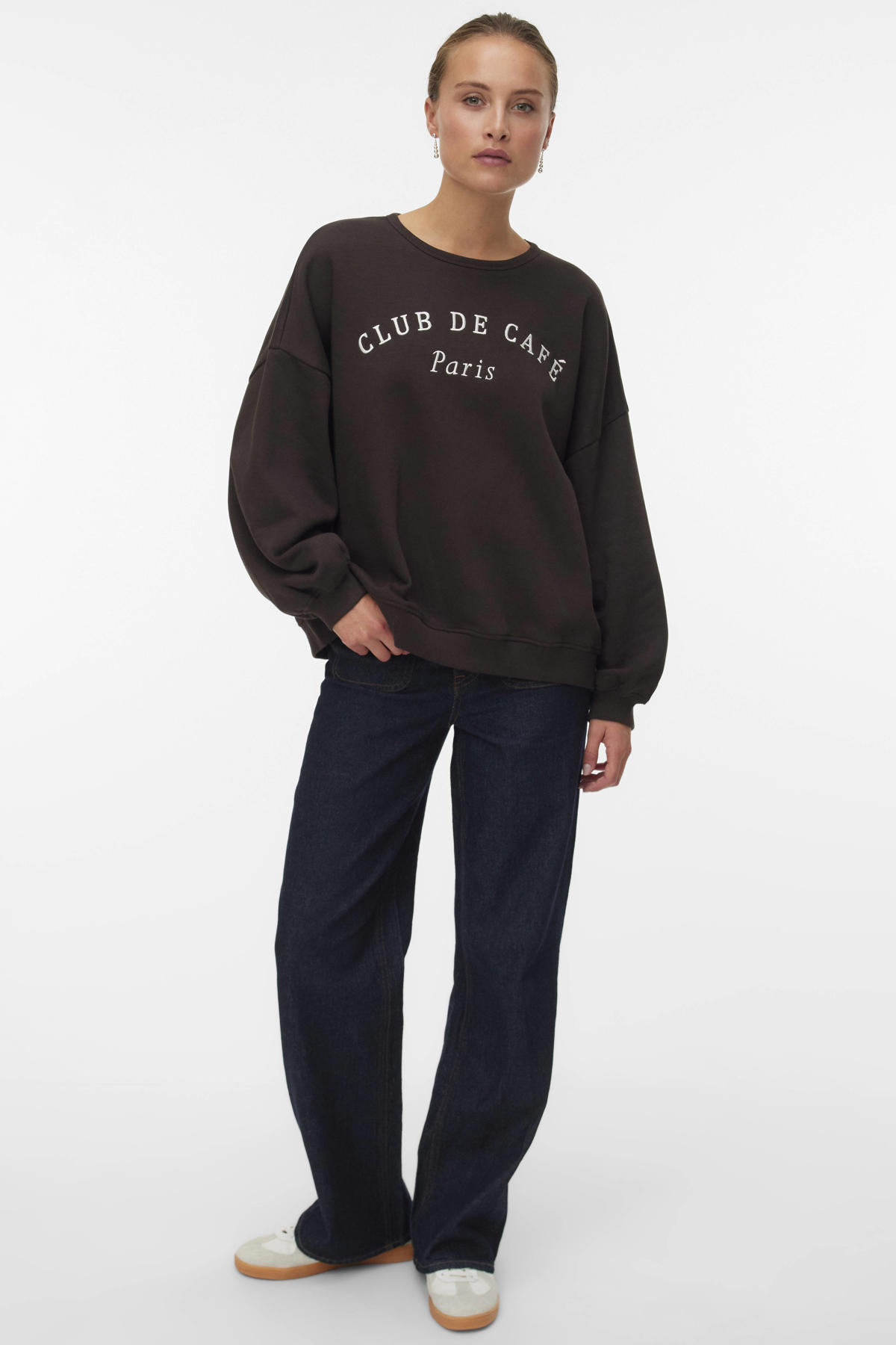 VERO MODA Sweater Pull Femme Coton Acrylique - Confort Quotidien