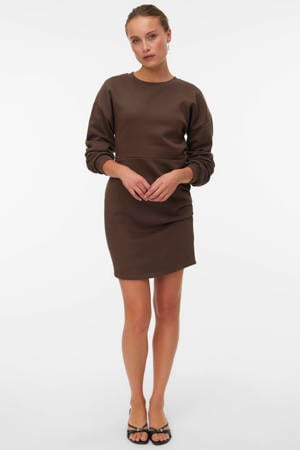 sweatjurk donkerbruin