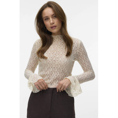 VERO MODA top ecru afbeelding
