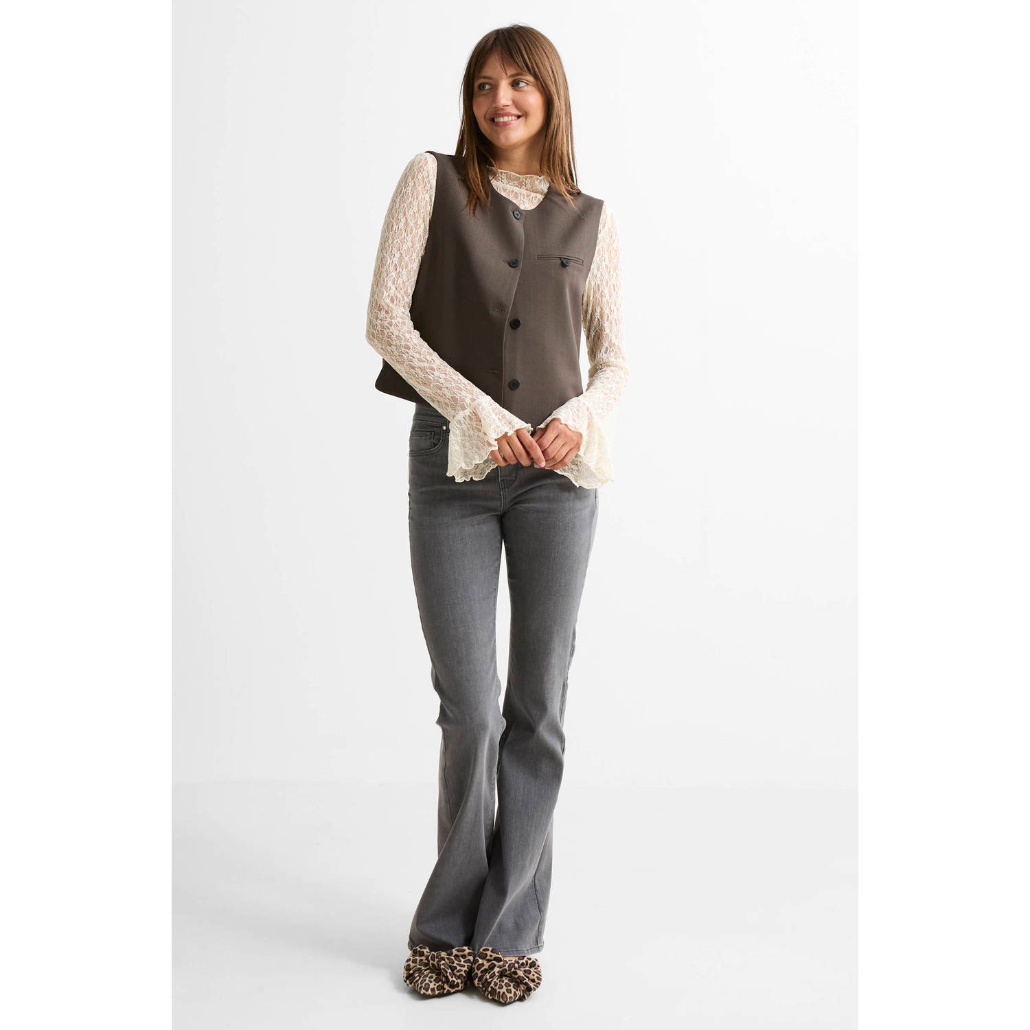VERO MODA top ecru