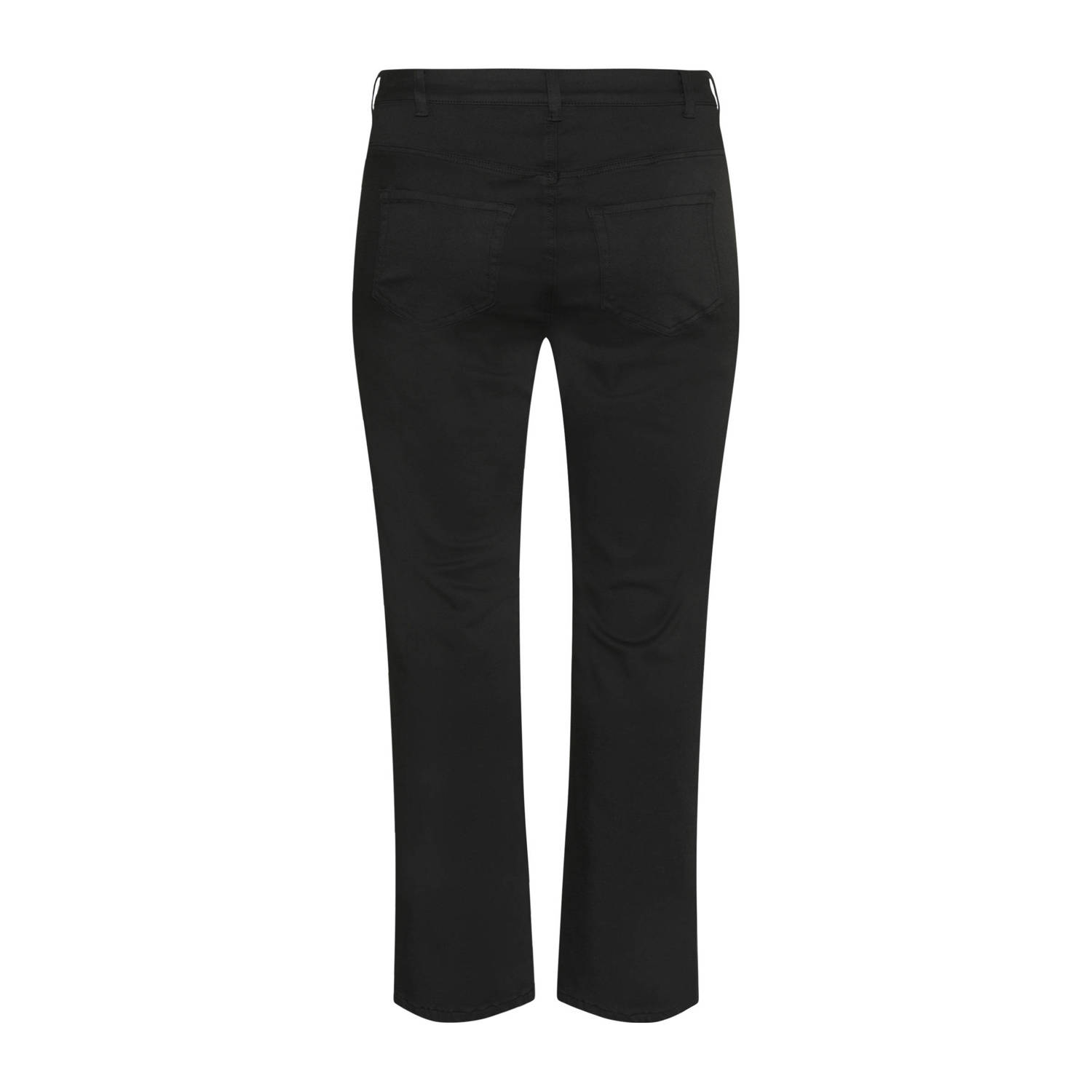 Kaffe Curve straight leg jeans black denim