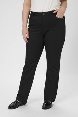 straight leg jeans black denim