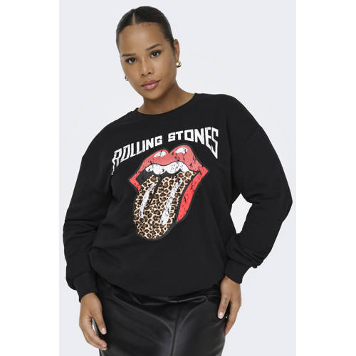 ONLY CARMAKOMA sweater zwart afbeelding