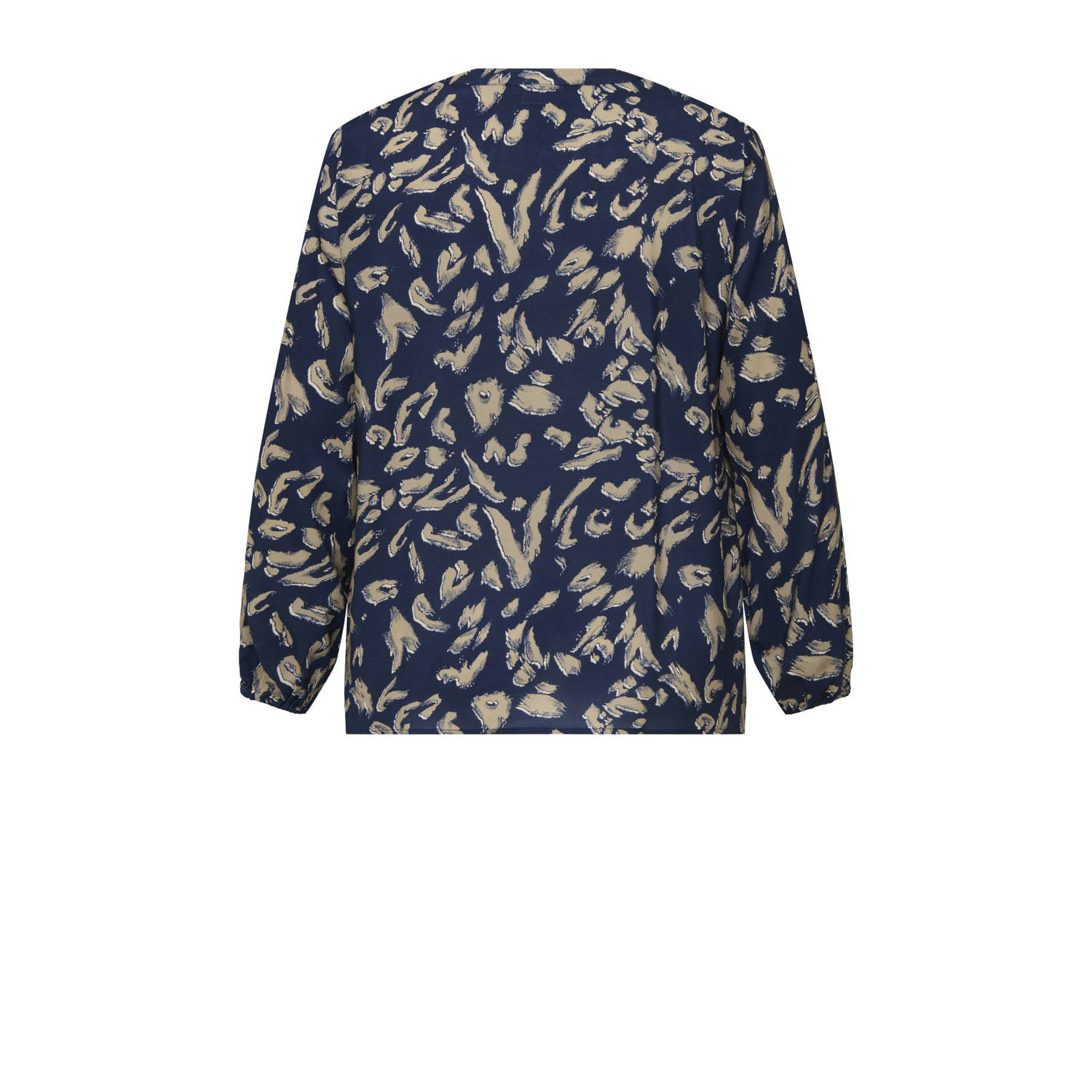 ONLY CARMAKOMA blousetop donkerblauw