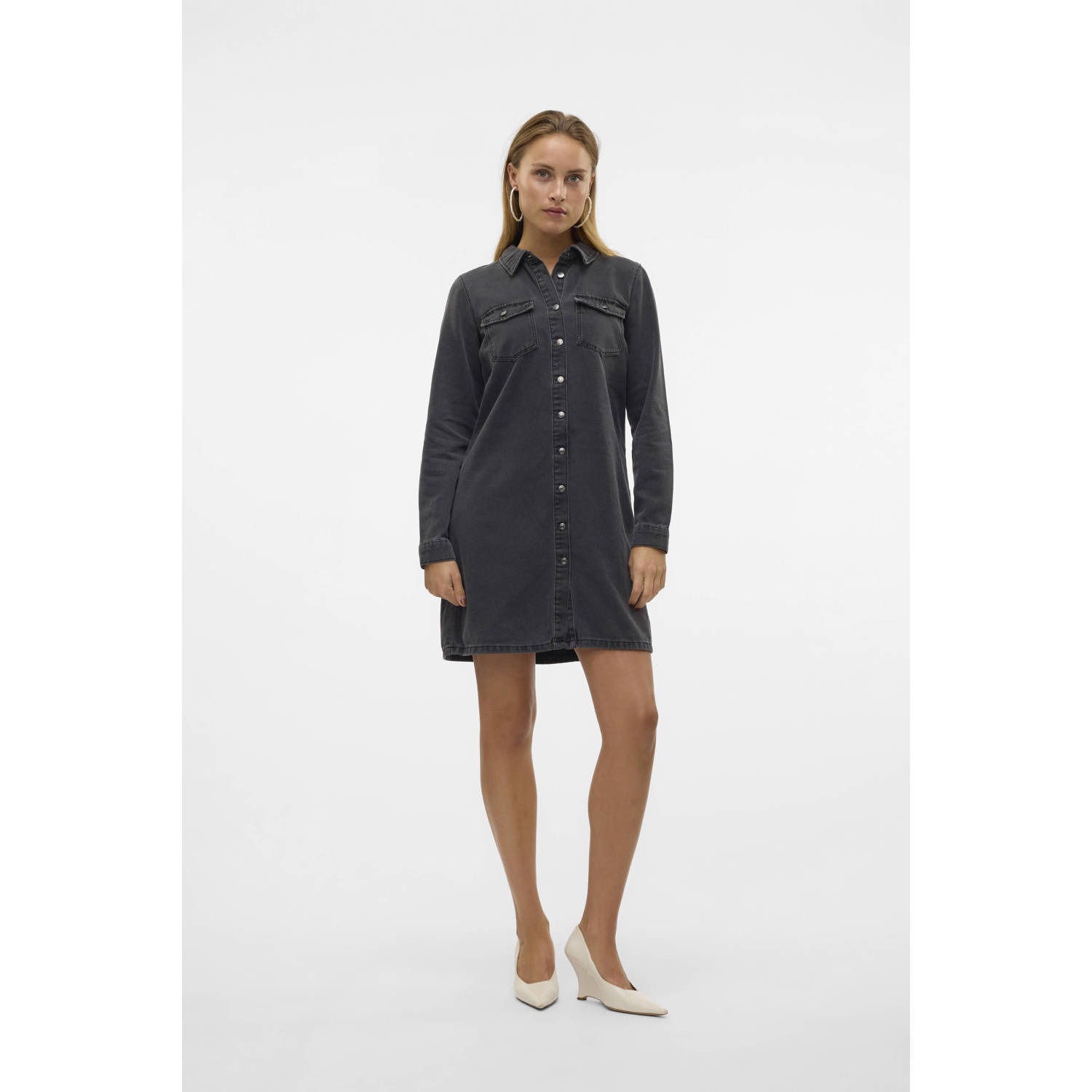 VERO MODA denim spijkerjurk