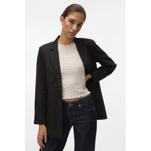 VERO MODA getailleerde blazer zwart afbeelding