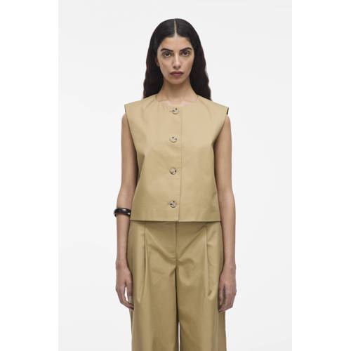 ROUGE EDIT gilet camel afbeelding