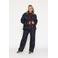 VERO MODA CURVE wide leg jeans dark blue denim