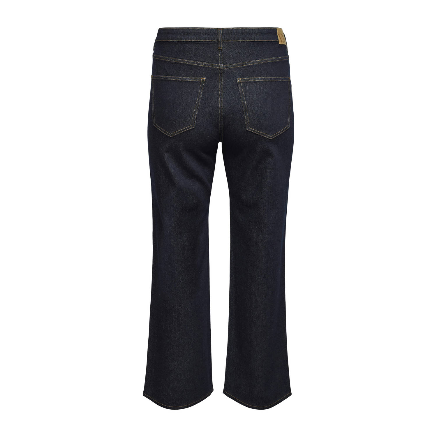 VERO MODA CURVE wide leg jeans dark blue denim