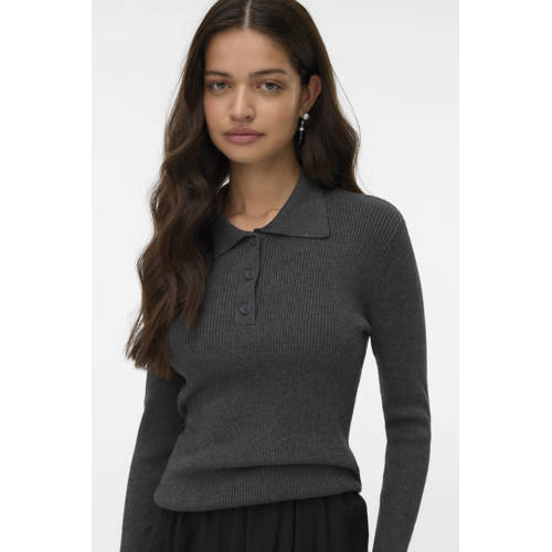 VERO MODA top antraciet afbeelding