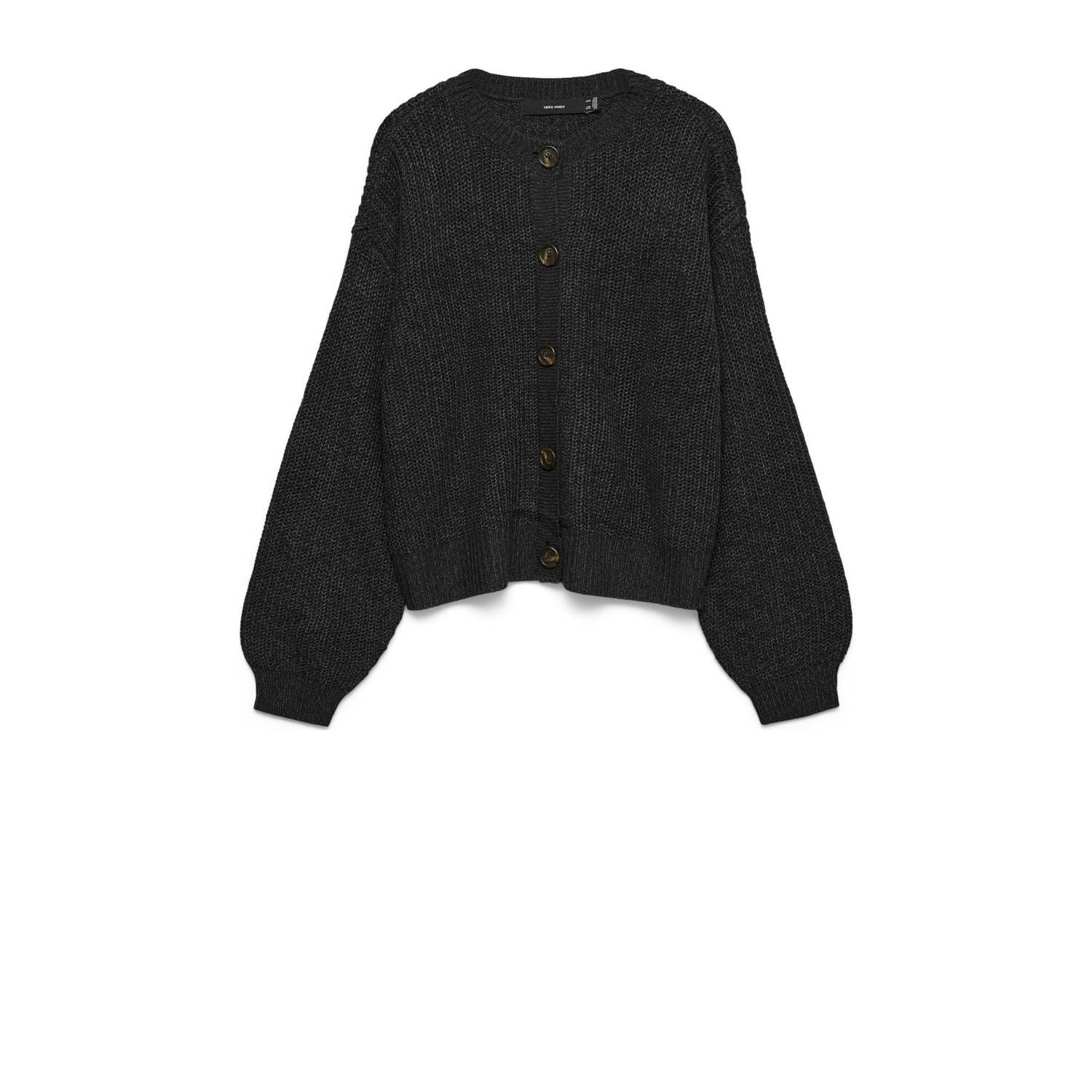 VERO MODA gebreid vest zwart