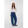 VERO MODA high waist barrel jeans medium blue denim