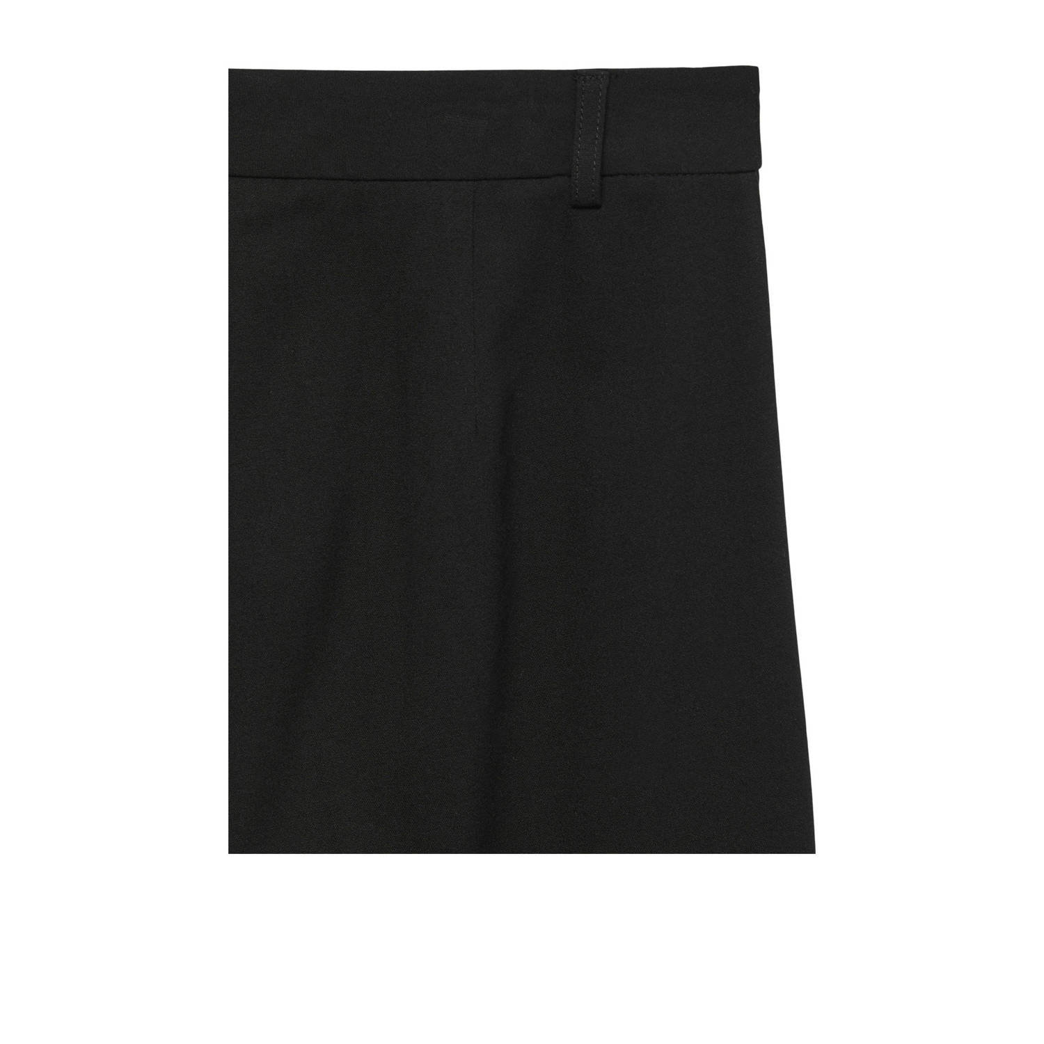 VERO MODA straight regular waist pantalon zwart