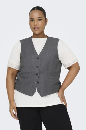 gilet grijs