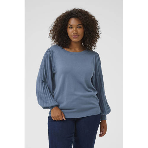 Kaffe Curve pullover blauw afbeelding