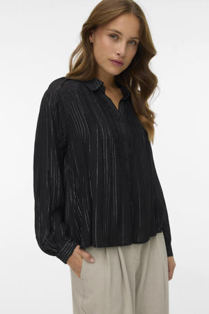 blouse zwart
