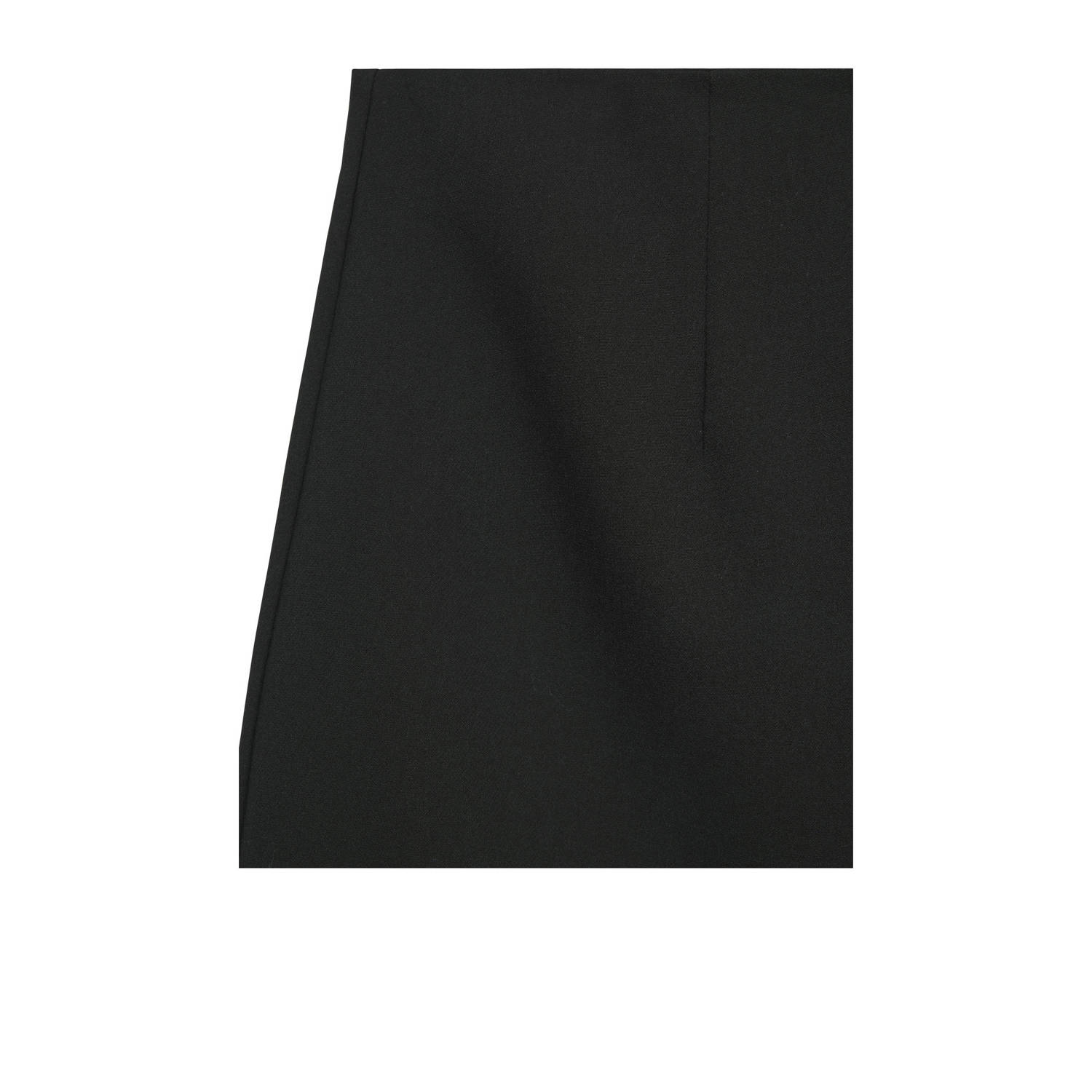VERO MODA wide leg high waist broek zwart
