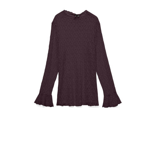VERO MODA CURVE top donkerrood afbeelding