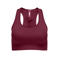 ONLY PLAY Plus Size level 2 sportbh ONPDAISY - donkerrood