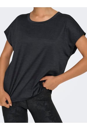 sportshirt ONPAUB zwart