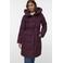 VERO MODA gewatteerde jas donkerrood