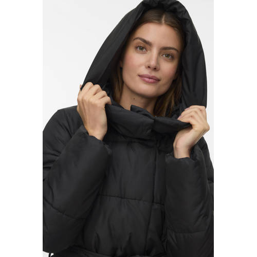 VERO MODA gewatteerde jas zwart afbeelding